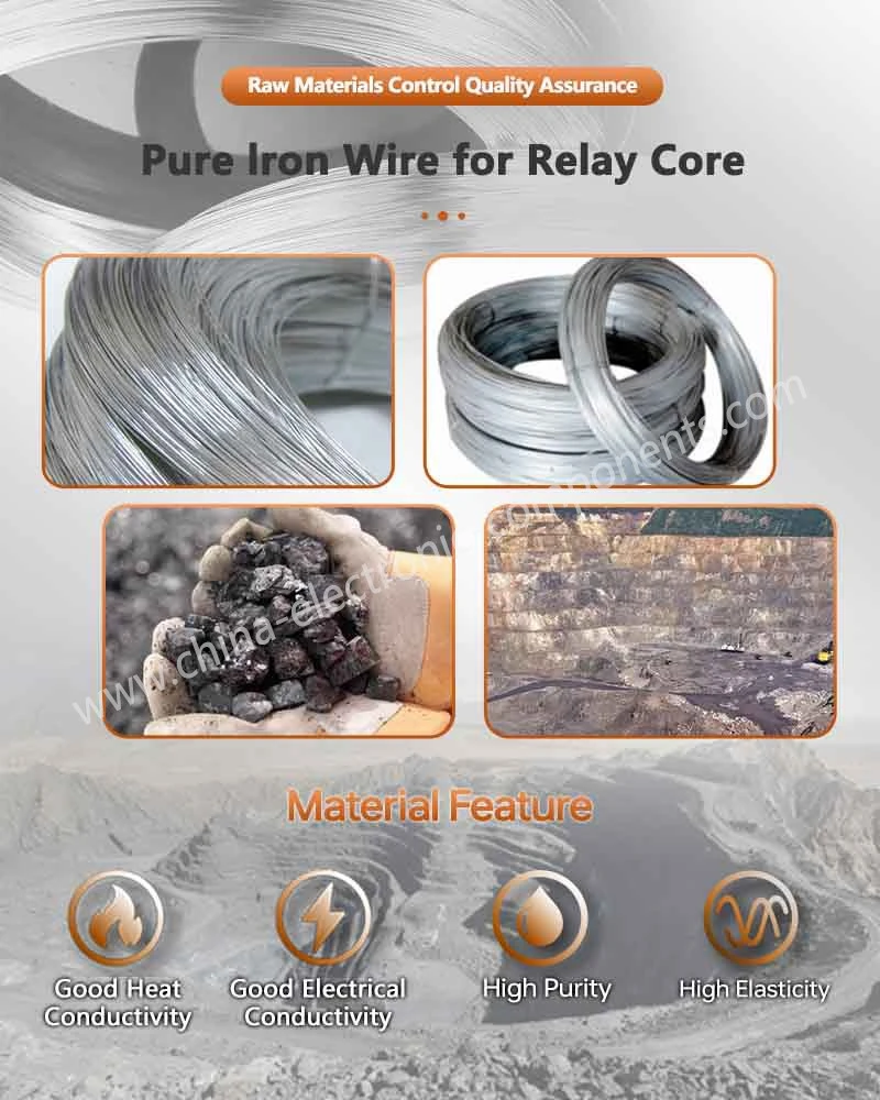 Pure Iron Material for Soft Magnetic Pure Iron Core Pure Iron Material for Soft Magnetic Pure Iron Core